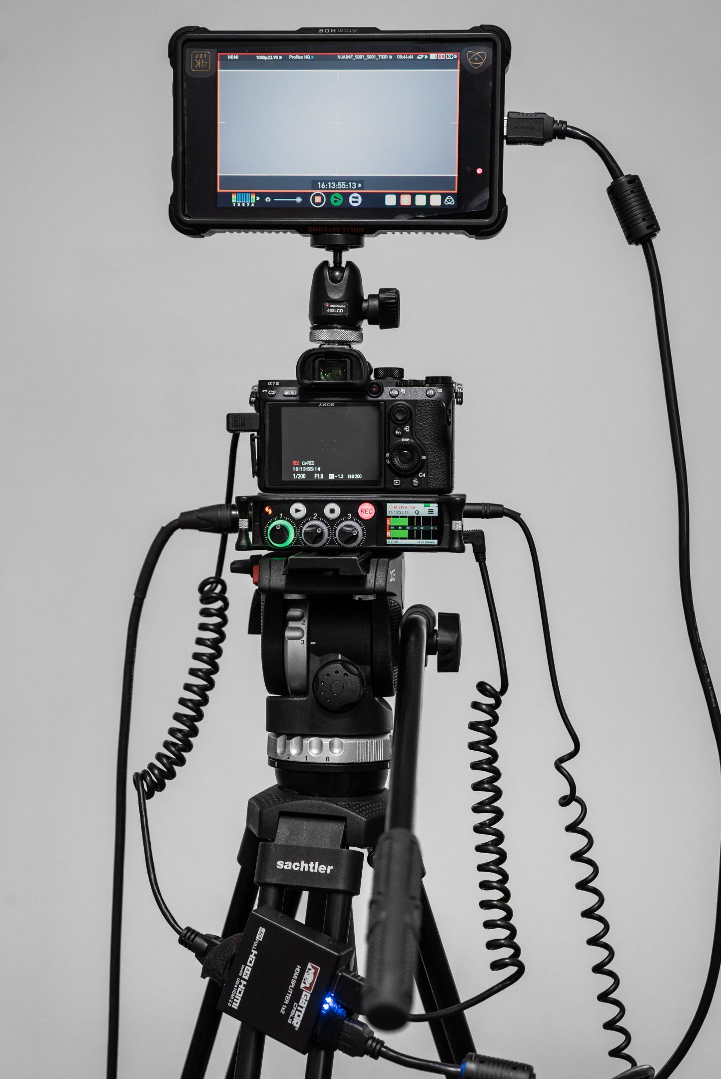 Splitting Timecode from a Camera - Sound Devices