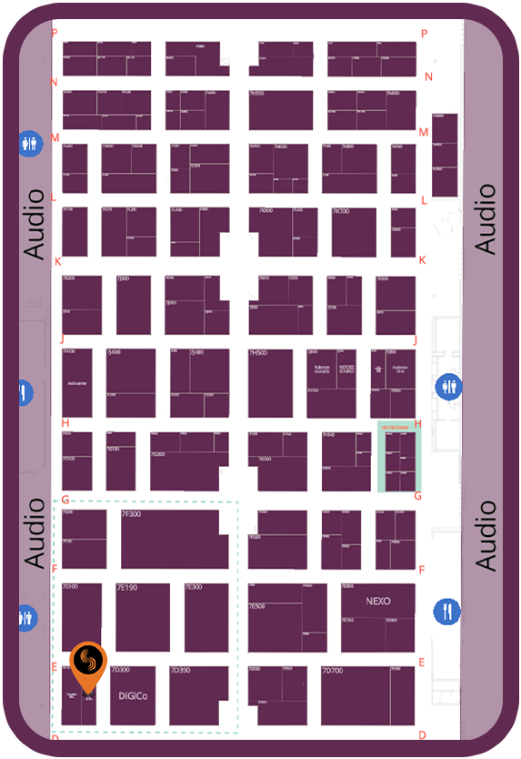 Integrated Systems Europe 2026 Sound Devices ISE 2026 Map 